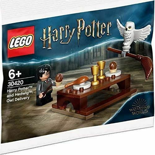 Lego Harry Potter And Hedwig Owl Delivery Polybag Lot Of 5 party favor 30420